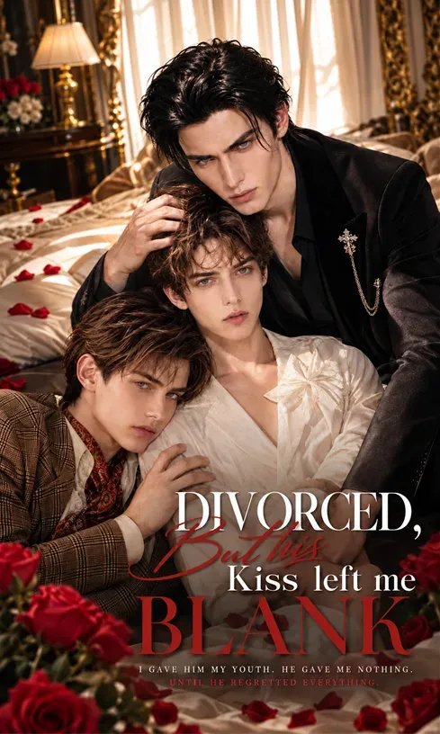 Divorced,But his kiss left me blank poster